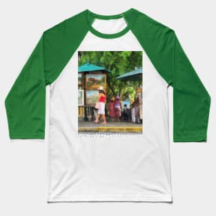 Caribbean - Art Show In San Juan Baseball T-Shirt